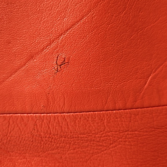 Vintage 60's mod leather coat - Picture 9 of 9